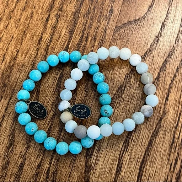 Lucy’s Inspired Beaded Stretch Bracelets - Picture 1 of 6